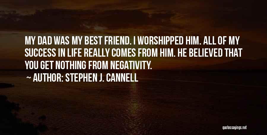 Friend Success Quotes By Stephen J. Cannell