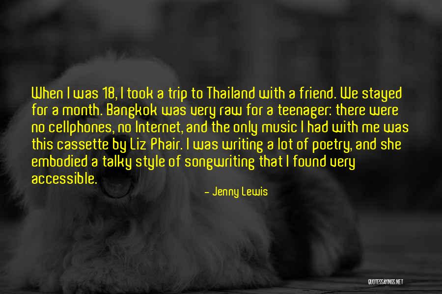 Friend Trip Quotes By Jenny Lewis Friend Trip Quotes By Jenny Lewis