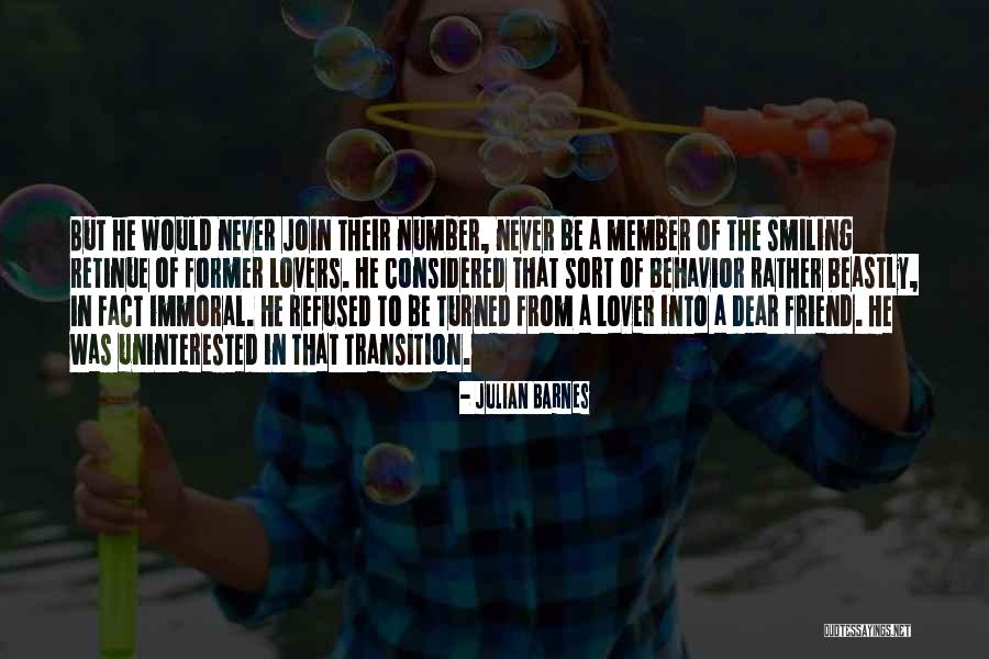 Friend Turned Lover Quotes By Julian Barnes Friend Turned Lover Quotes By Julian Barnes