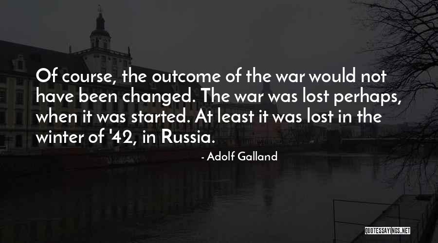 Friendlier Or More Friendly Quotes By Adolf Galland