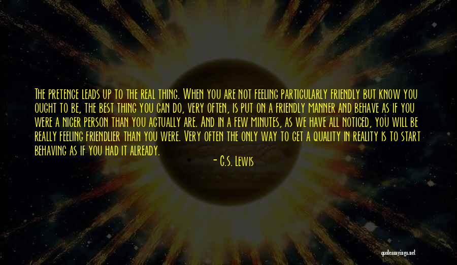 Friendliness Best Quotes By C.S. Lewis Friendliness Best Quotes By C.S. Lewis