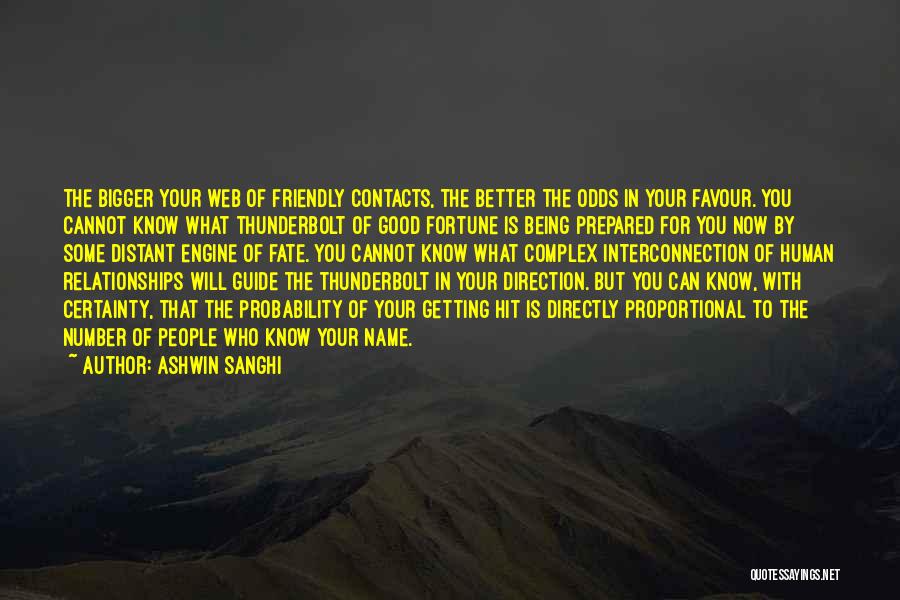 Friendly Relationships Quotes By Ashwin Sanghi