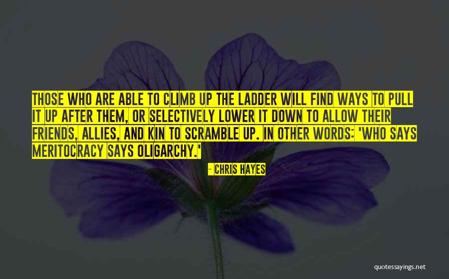 Friends And Allies Quotes By Chris Hayes Friends And Allies Quotes By Chris Hayes