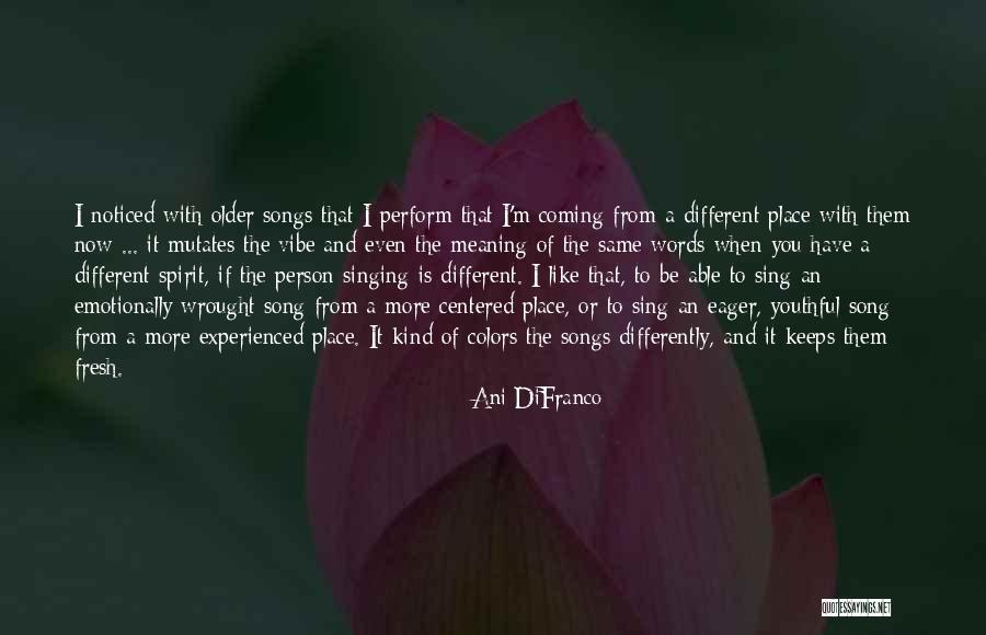 Friends And Drinks Quotes By Ani DiFranco Friends And Drinks Quotes By Ani DiFranco