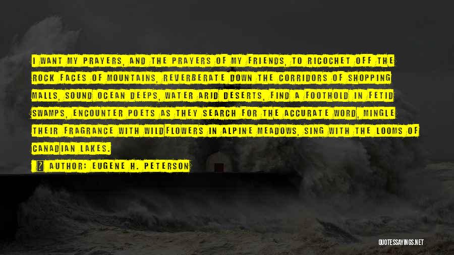 Friends And God Quotes By Eugene H. Peterson