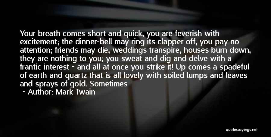 Friends And Gold Quotes By Mark Twain