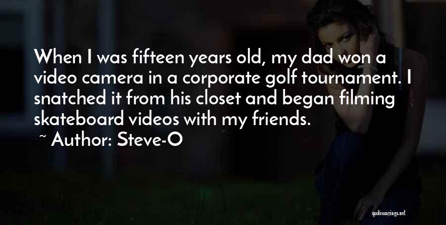 Friends And Golf Quotes By Steve-O