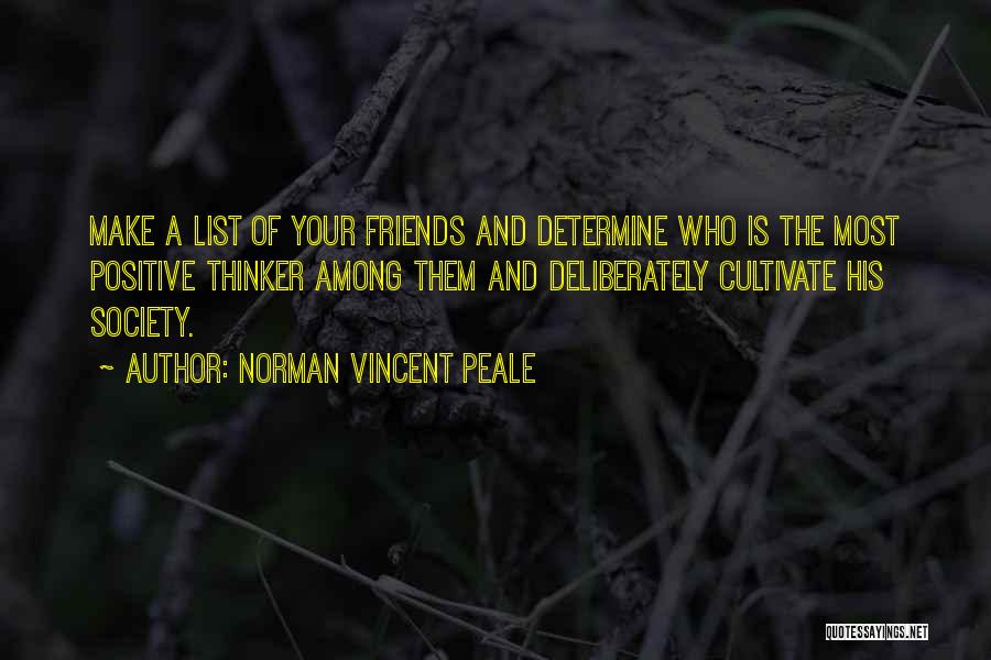 Friends And Life Inspirational Quotes By Norman Vincent Peale