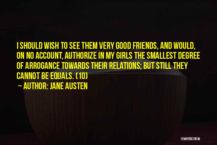 Friends And Relations Quotes By Jane Austen