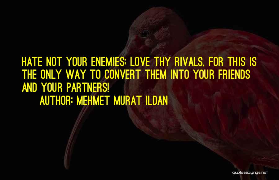 Friends And Rivals Quotes By Mehmet Murat Ildan