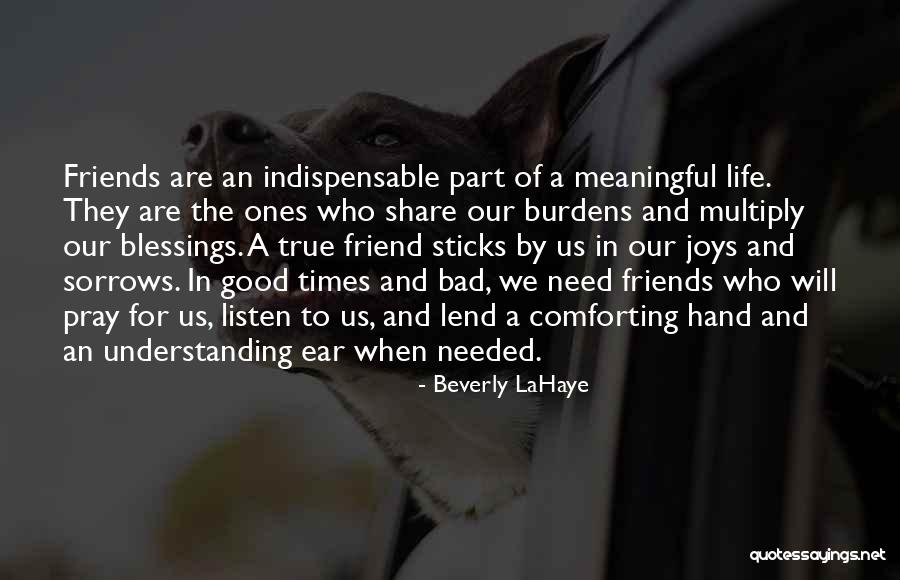 Friends Are A Blessing Quotes By Beverly LaHaye Friends Are A Blessing Quotes By Beverly LaHaye