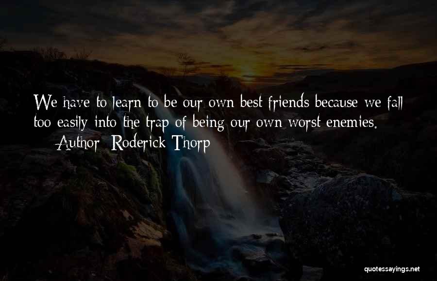 Friends Are Your Worst Enemies Quotes By Roderick Thorp