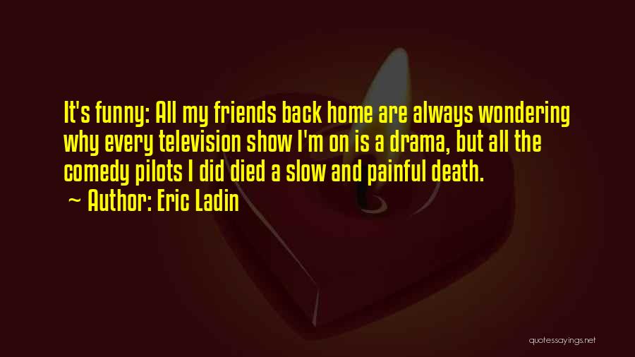 Friends Back Home Quotes By Eric Ladin