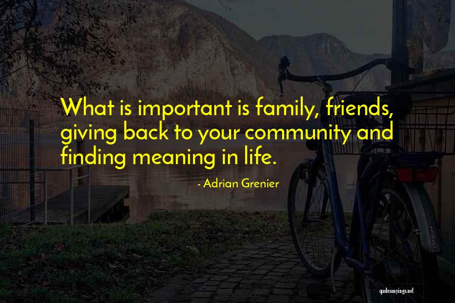 Friends Back In Your Life Quotes By Adrian Grenier