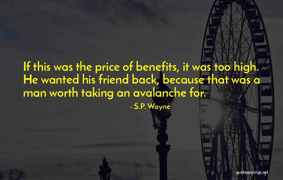 Friends Benefits Quotes By S.P. Wayne