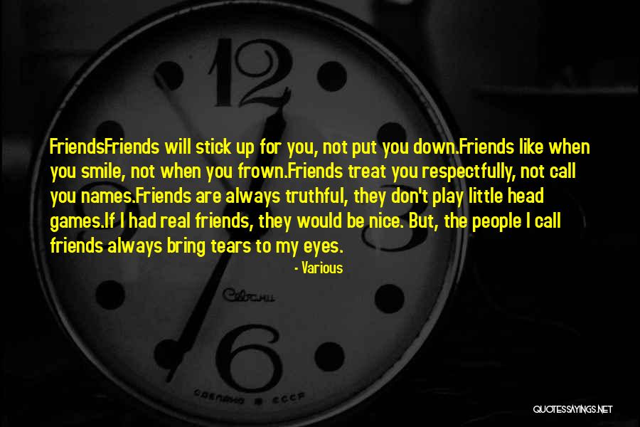 Friends Bring Smile Quotes By Various