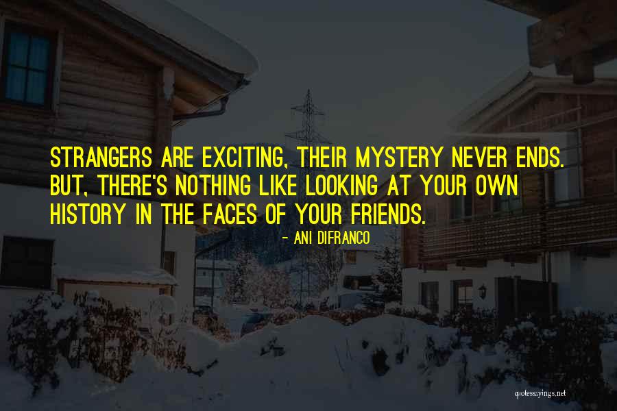 Friends But Strangers Quotes By Ani DiFranco Friends But Strangers Quotes By Ani DiFranco