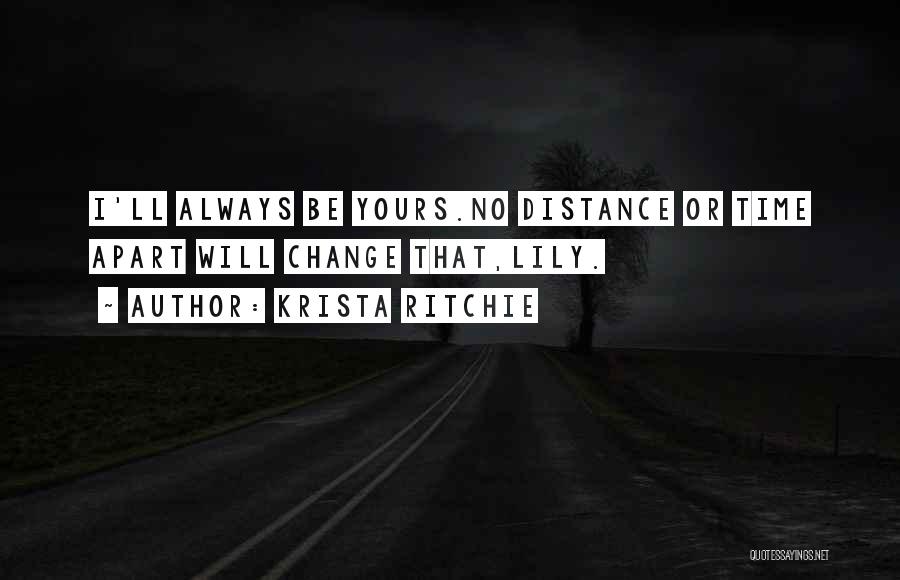 Friends Change Quotes By Krista Ritchie