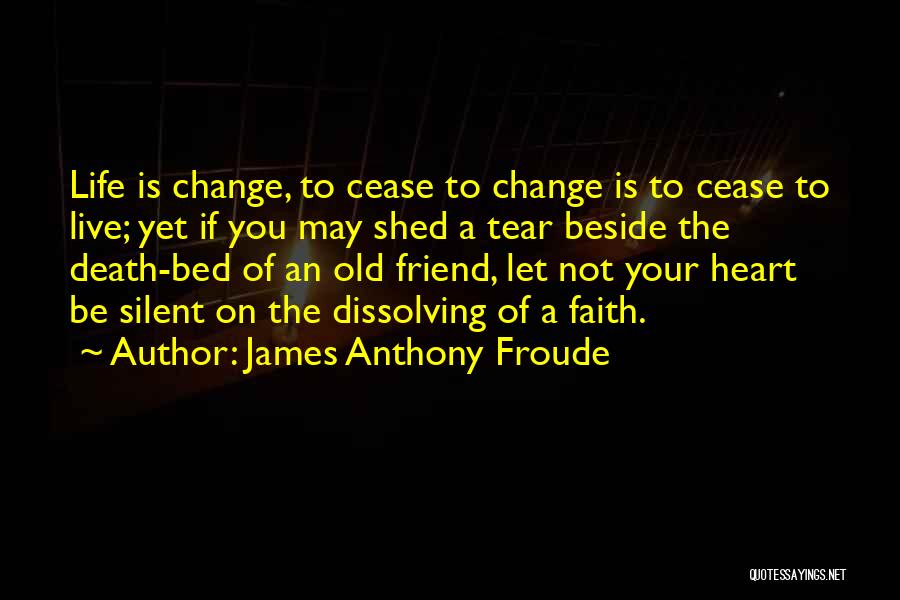 Friends Change You Quotes By James Anthony Froude