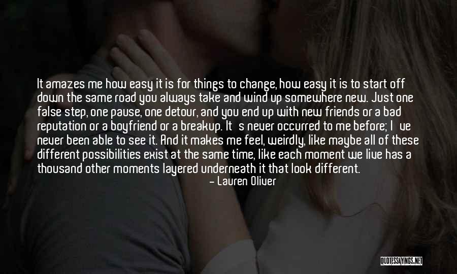 Friends Change You Quotes By Lauren Oliver Friends Change You Quotes By Lauren Oliver