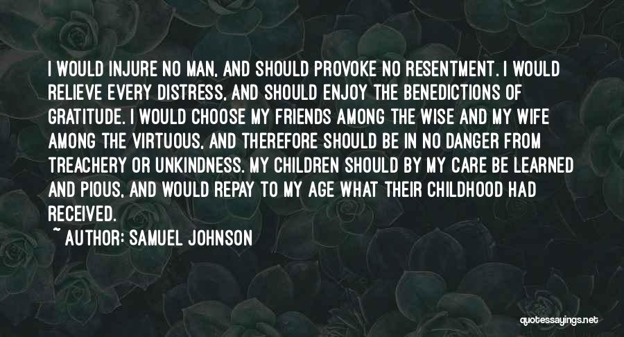 Friends Choose Quotes By Samuel Johnson