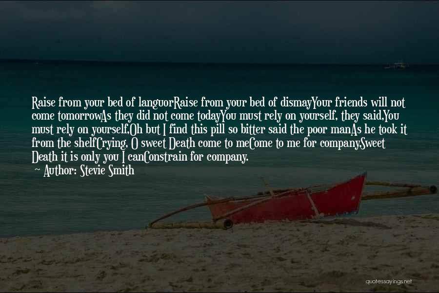 Friends Company Quotes By Stevie Smith