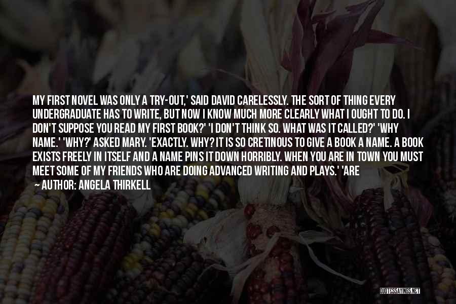 Friends David Quotes By Angela Thirkell