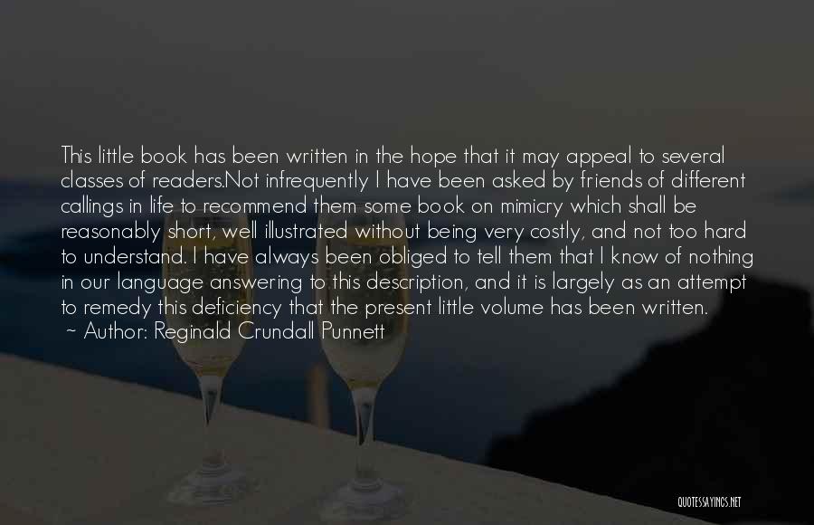 Friends Description Quotes By Reginald Crundall Punnett