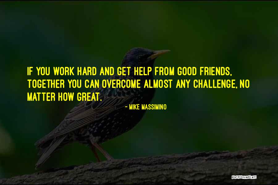 Friends Do Things Together Quotes By Mike Massimino