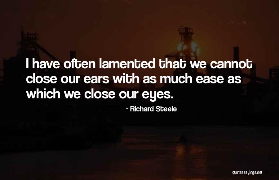 Friends Dumping You Quotes By Richard Steele Friends Dumping You Quotes By Richard Steele