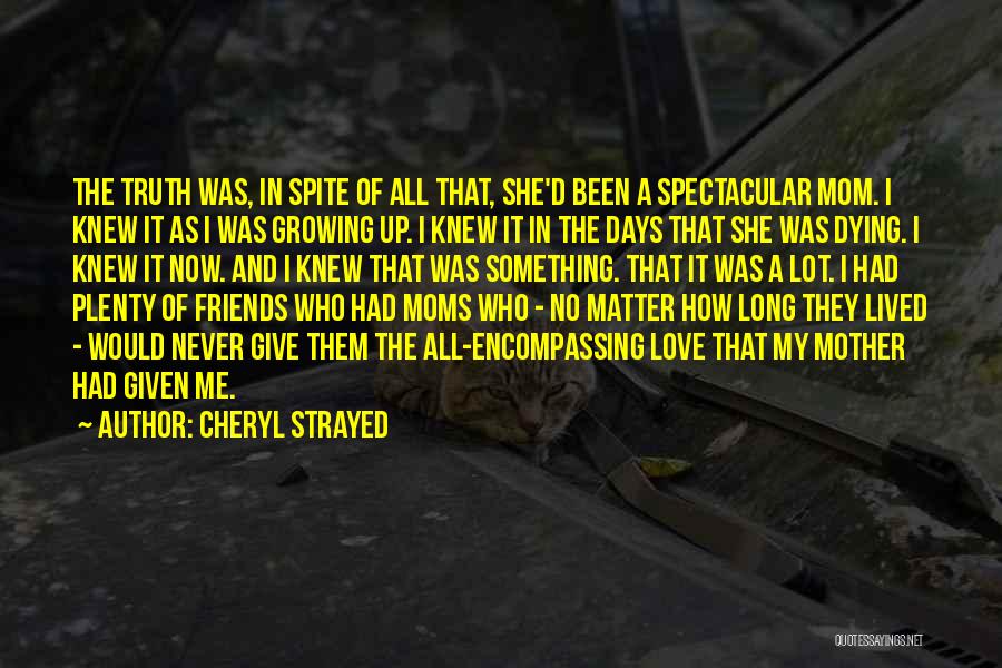 Friends Dying Quotes By Cheryl Strayed