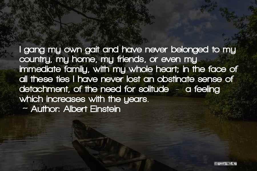 Friends Family And Home Quotes By Albert Einstein