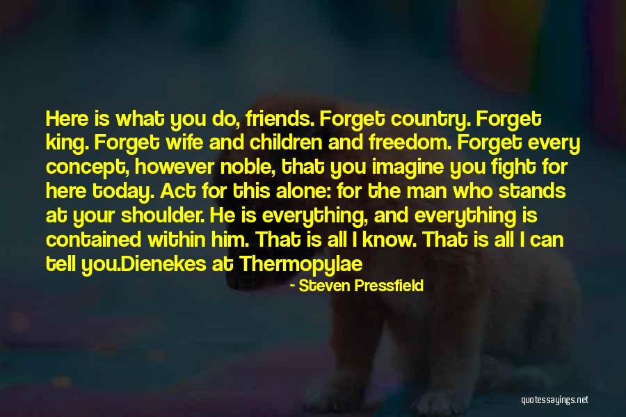 Friends Fight For You Quotes By Steven Pressfield Friends Fight For You Quotes By Steven Pressfield