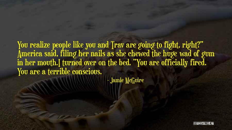 Friends Fight Funny Quotes By Jamie McGuire