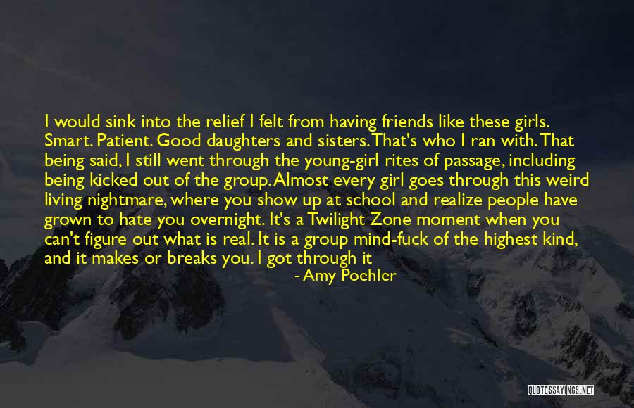 Friends From School Quotes By Amy Poehler