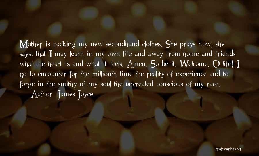 Friends Go Away Quotes By James Joyce