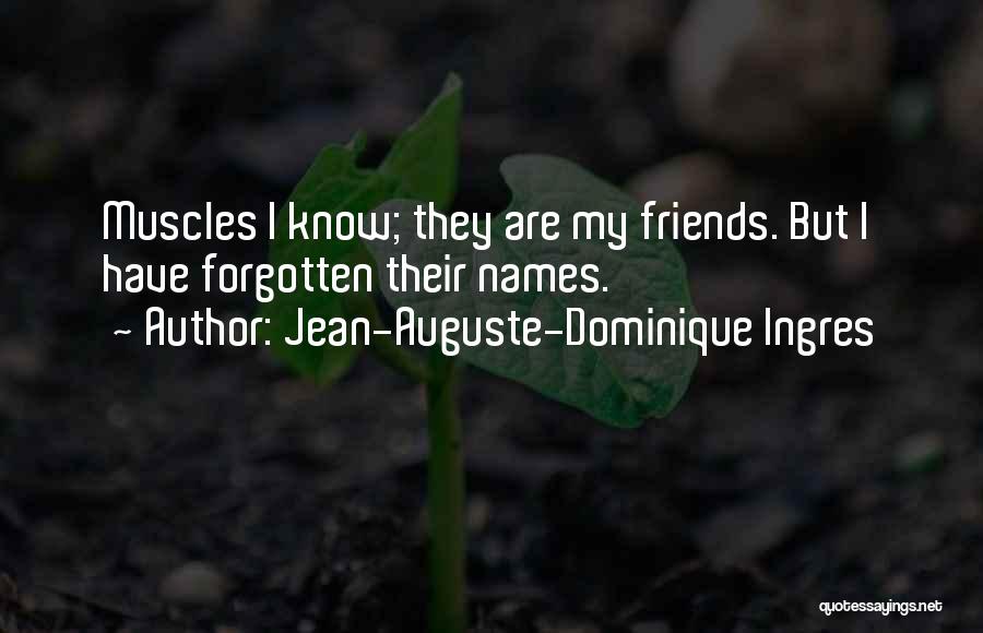 Friends Gone But Not Forgotten Quotes By Jean-Auguste-Dominique Ingres