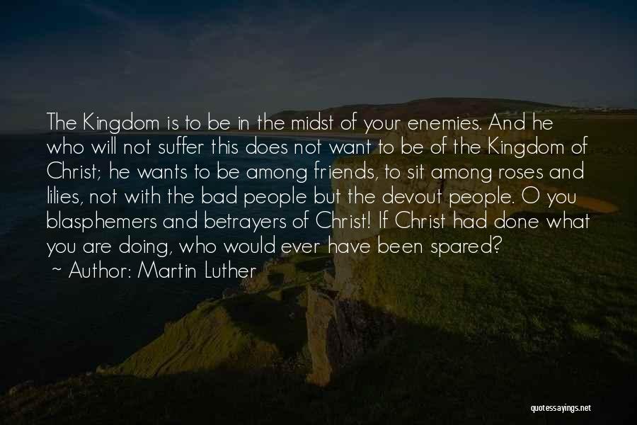 Friends In Christ Quotes By Martin Luther