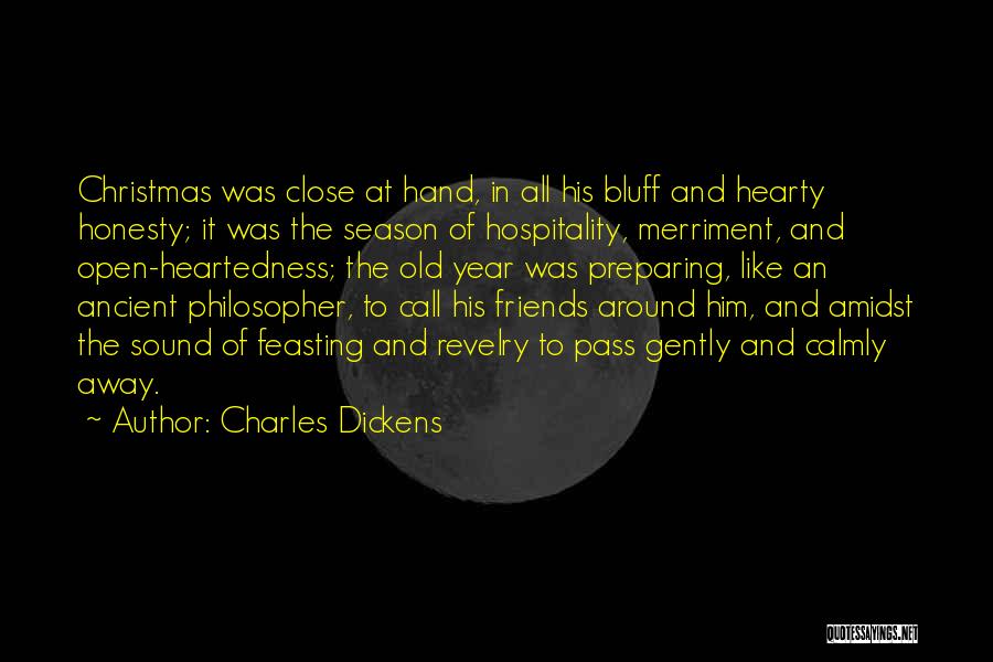 Friends In Christmas Quotes By Charles Dickens