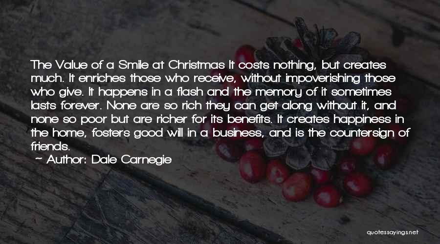 Friends In Christmas Quotes By Dale Carnegie