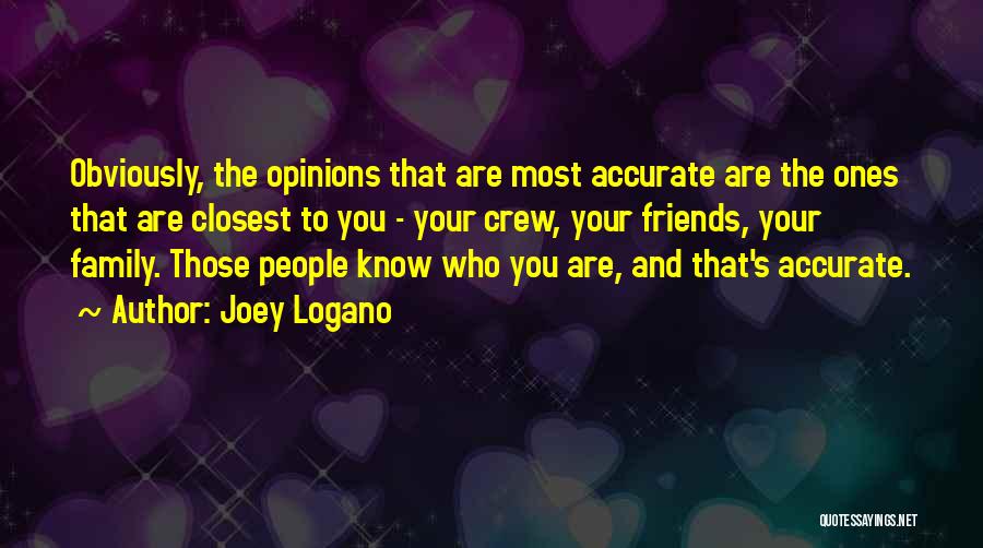 Friends Joey's Quotes By Joey Logano