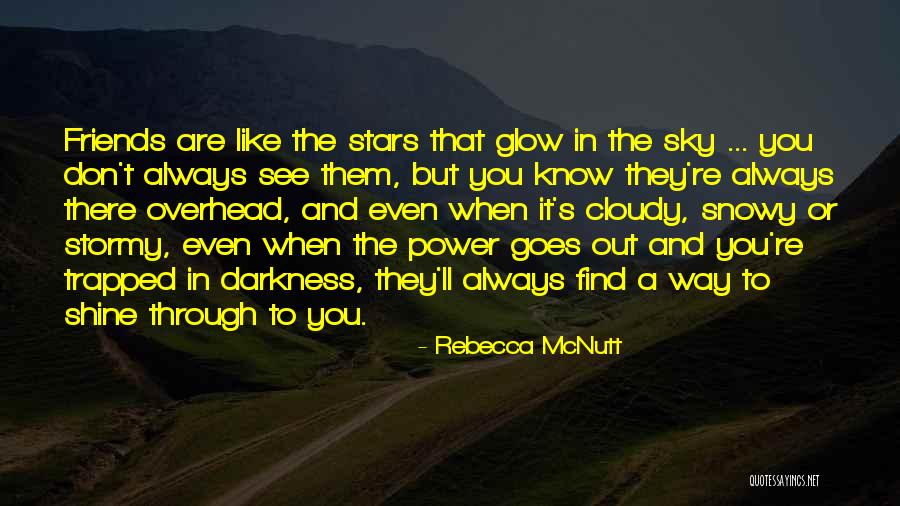 Friends Like Stars Quotes By Rebecca McNutt