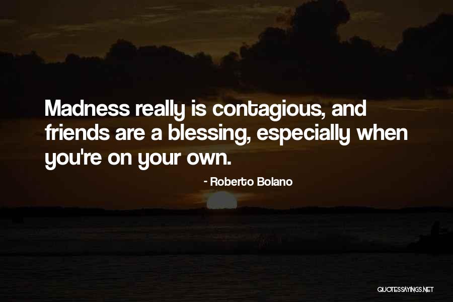 Friends Madness Quotes By Roberto Bolano Friends Madness Quotes By Roberto Bolano