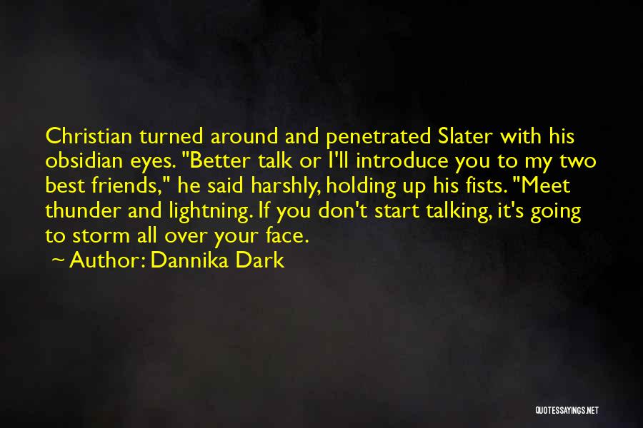 Friends Meet Quotes By Dannika Dark