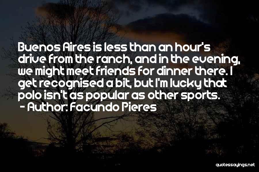Friends Meet Quotes By Facundo Pieres