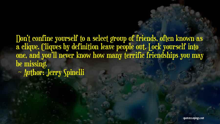 Friends Missing You Quotes By Jerry Spinelli