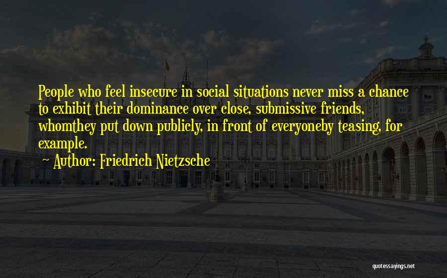 Friends Never Let You Down Quotes By Friedrich Nietzsche