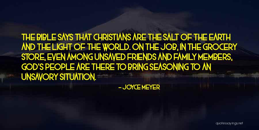 Friends Of The Earth Quotes By Joyce Meyer