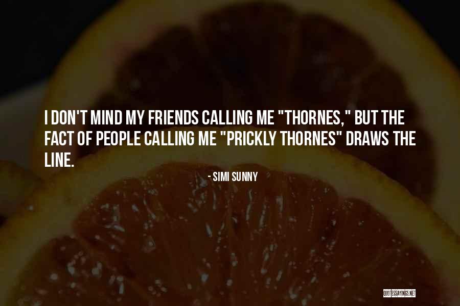 Friends One Line Quotes By Simi Sunny