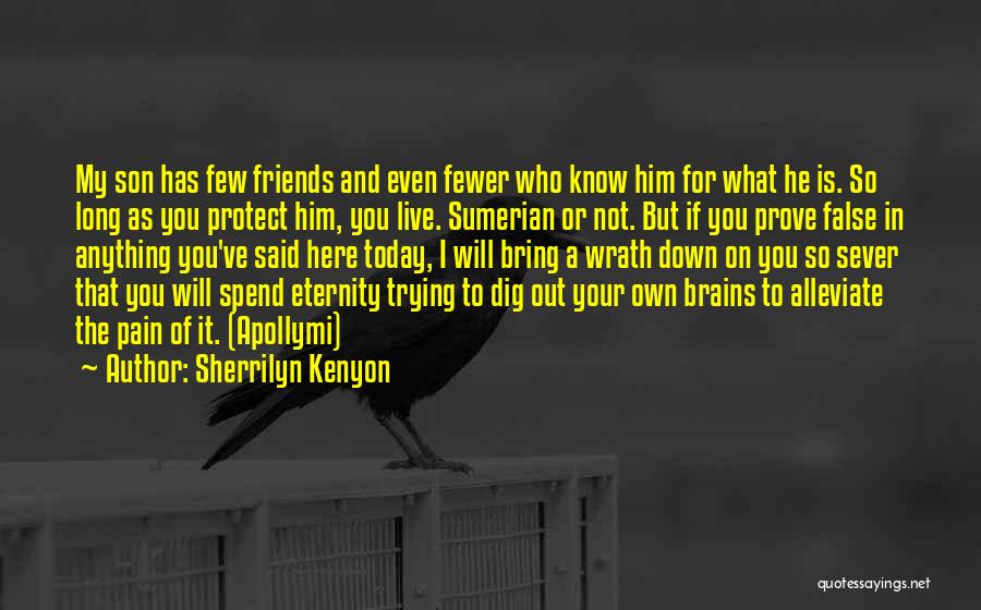 Friends Protect Quotes By Sherrilyn Kenyon